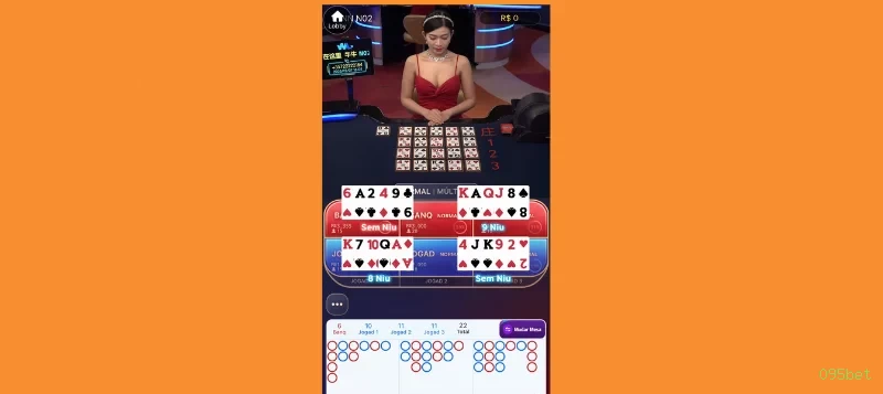 Cassino ao vivo 095bet dealers